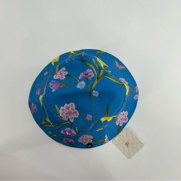 Fabletics Reversible Floral Blue Bucket Hat NWT OS - Picture 7 of 9